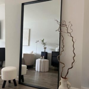 Contemporary Steel Framed Mirror