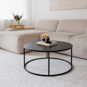 SteelFlow Round Coffee Table