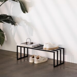 SteelStride Shoe Rack